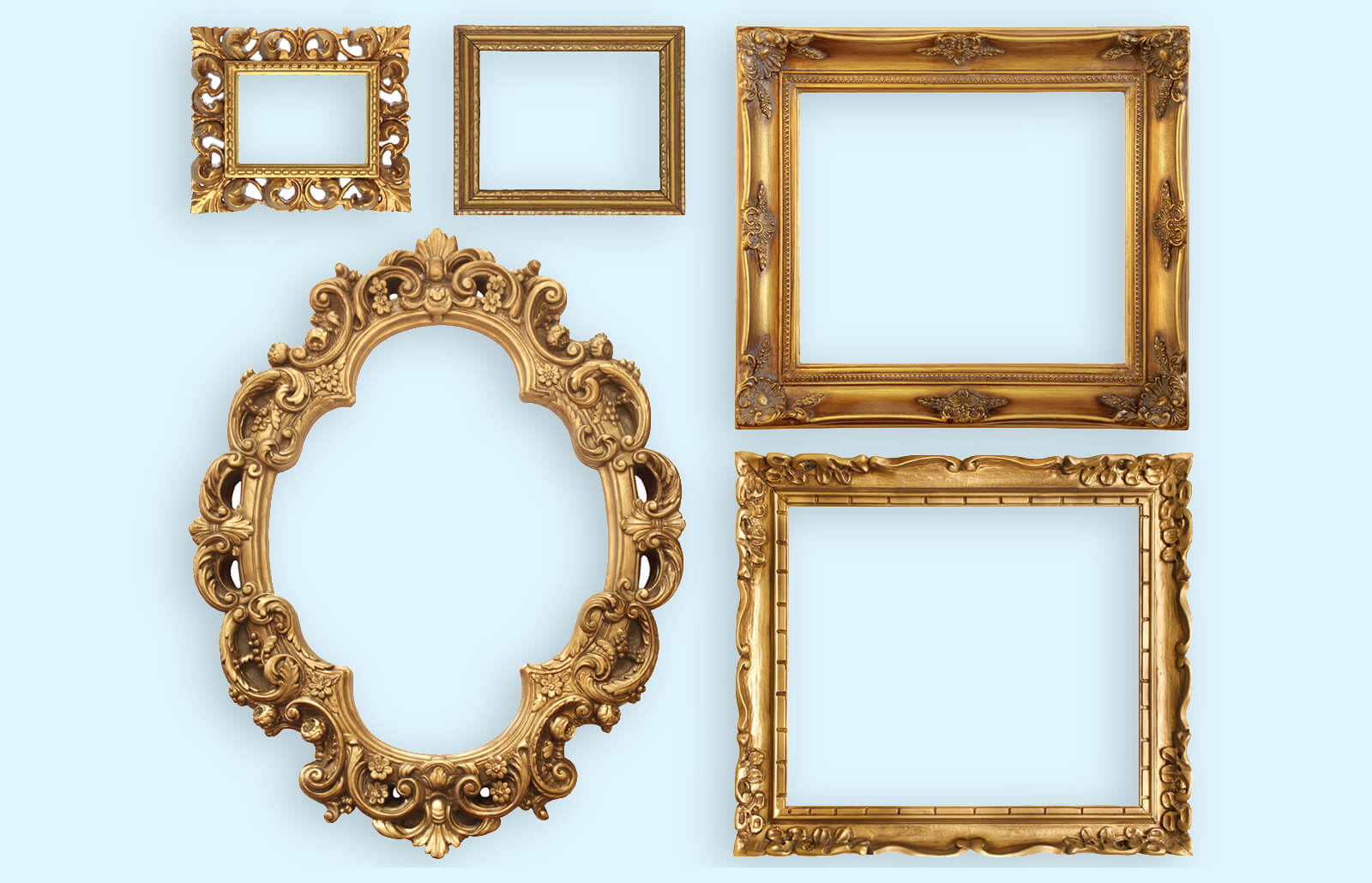 vintage painting frames