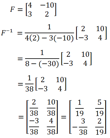 inverse matrix calculator