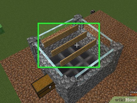 how to make iron farm in minecraft