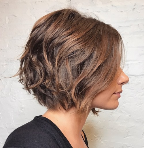 mid length to short hairstyles