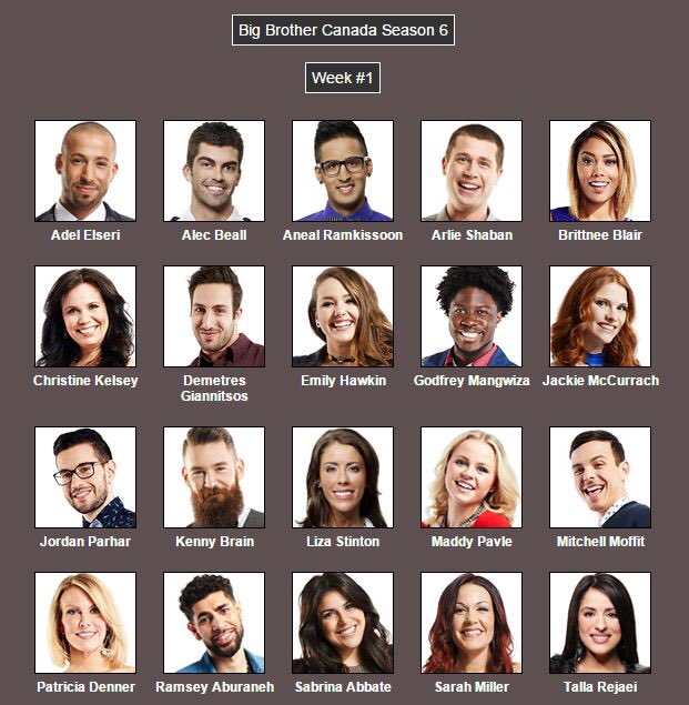 big brother 6 contestants