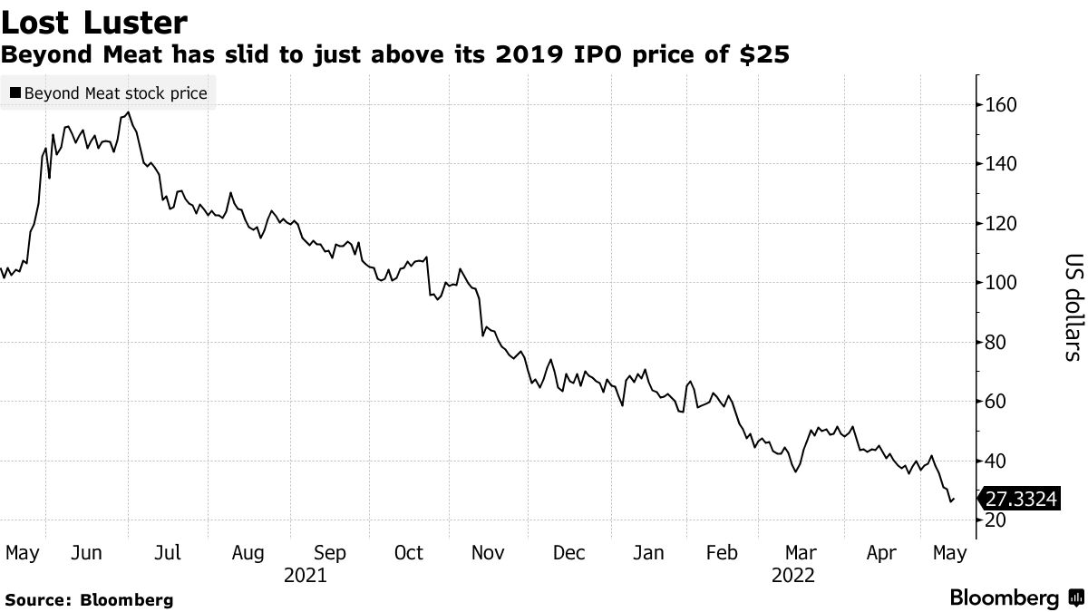 beyond meat company stock