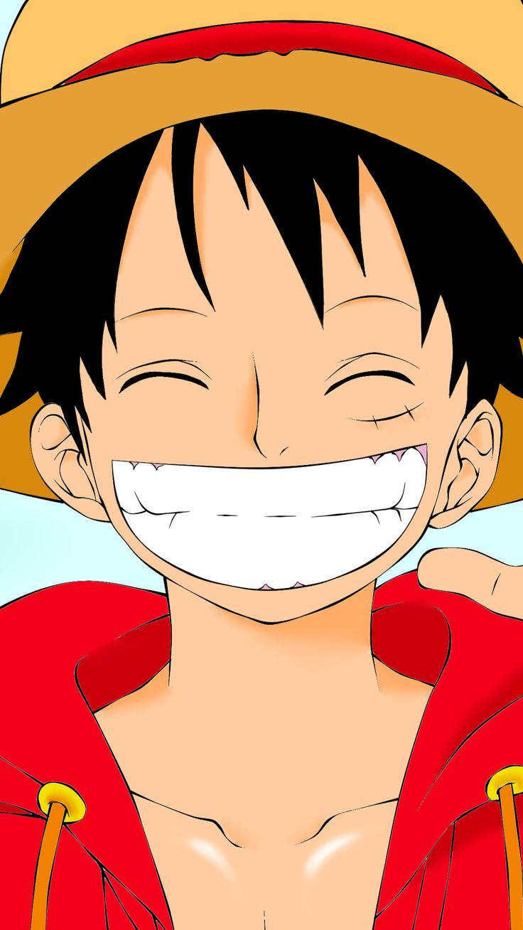 luffy smile face