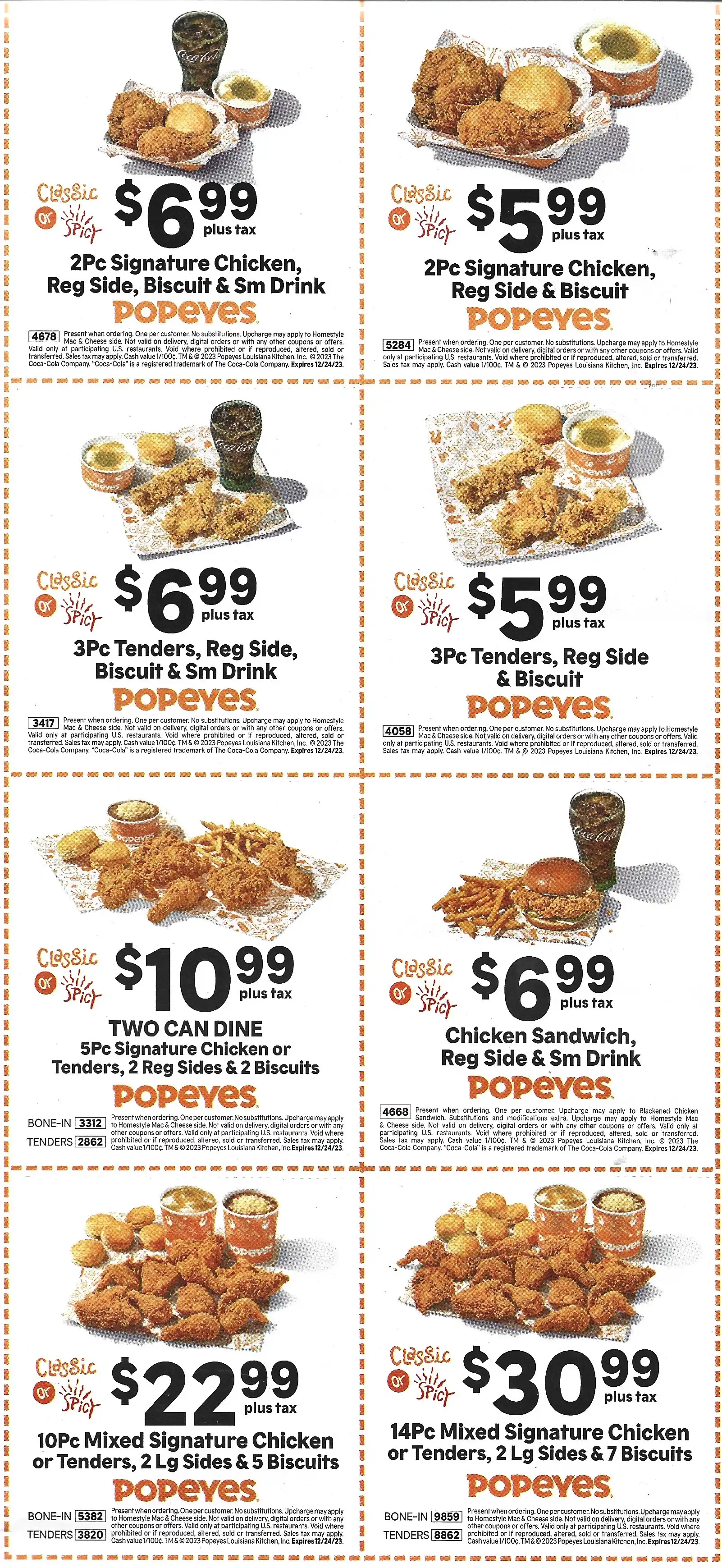 popeyes discount code