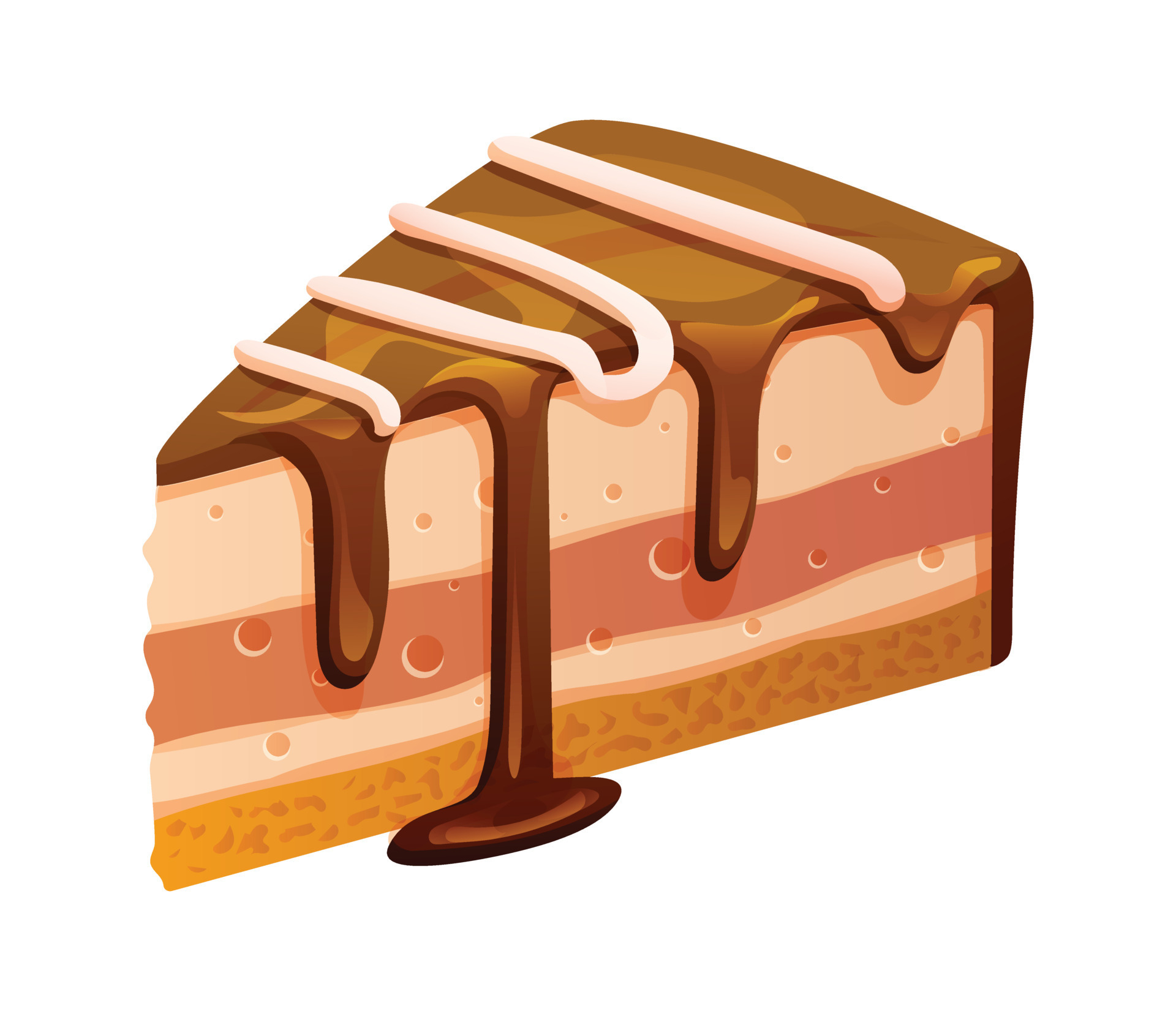 cake slice cartoon