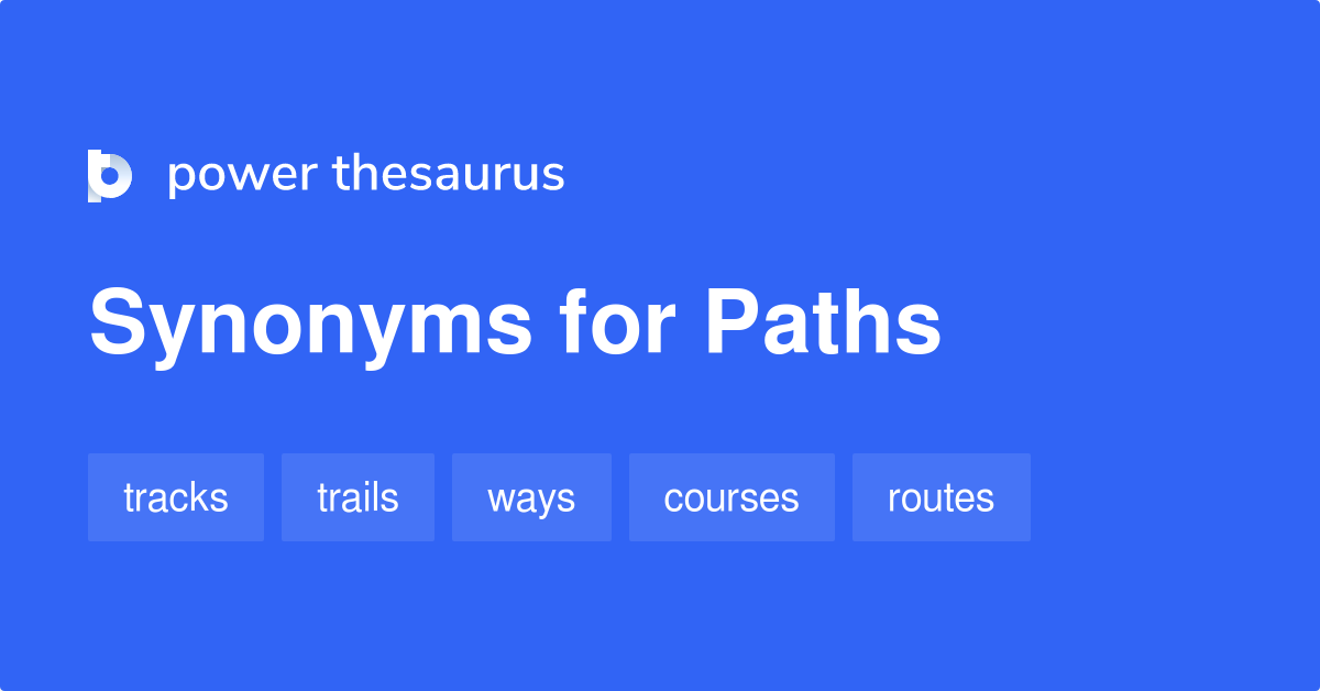 path thesaurus