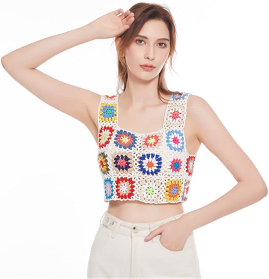 crochet tops amazon