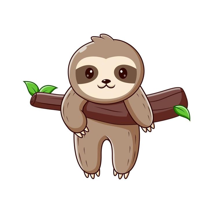 sloth images cartoon