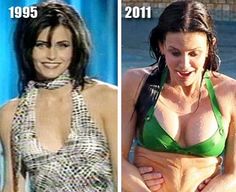 courtney cox boobjob