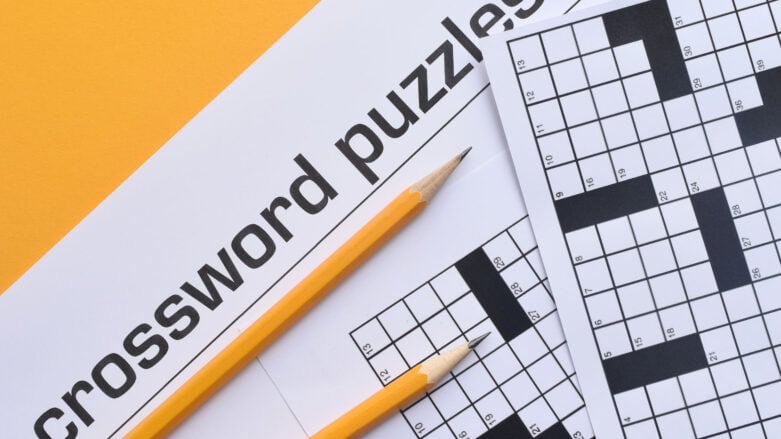 crossword clue match