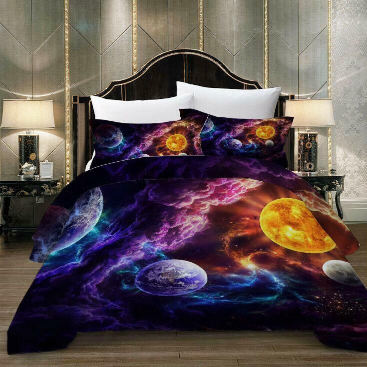 galaxy bedding