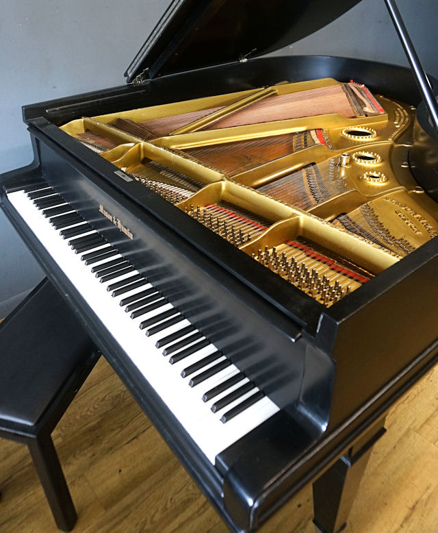 mason hamlin baby grand piano