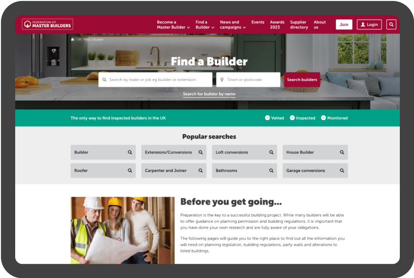 fmb find a builder