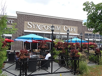 symposium cafe near me