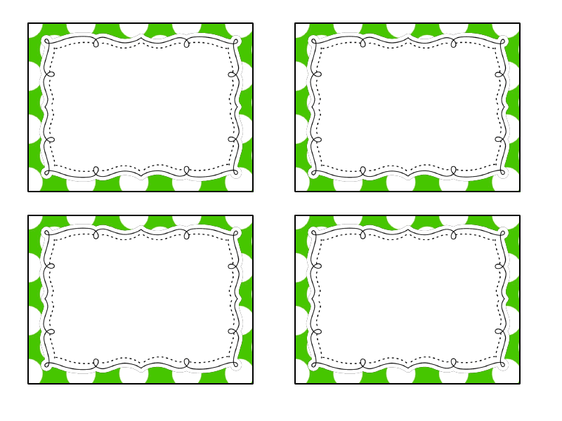 moldes para gafetes