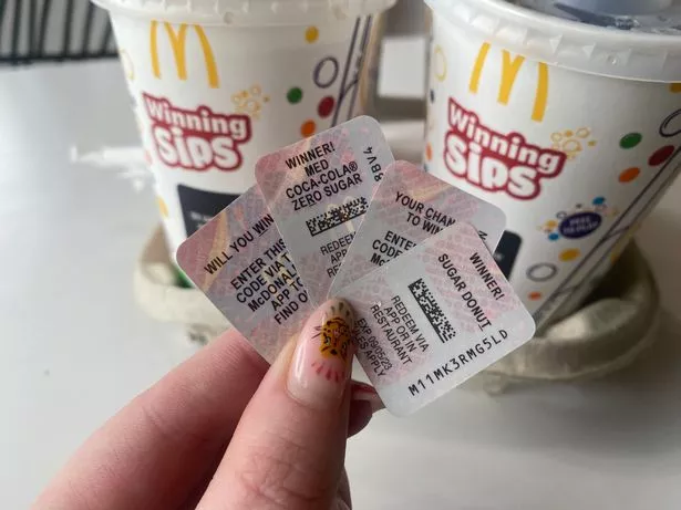 mcdonalds sips code