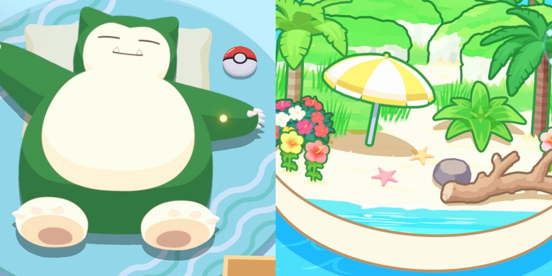 green snorlax pokemon sleep