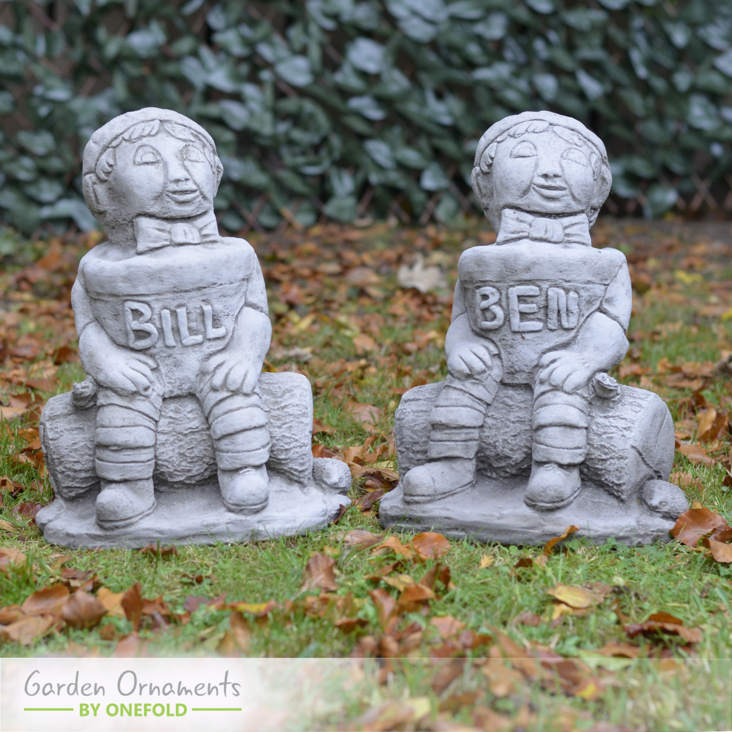 bill & ben garden ornaments