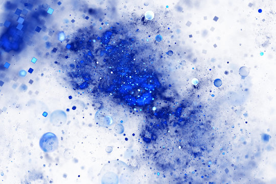 royal blue and white background