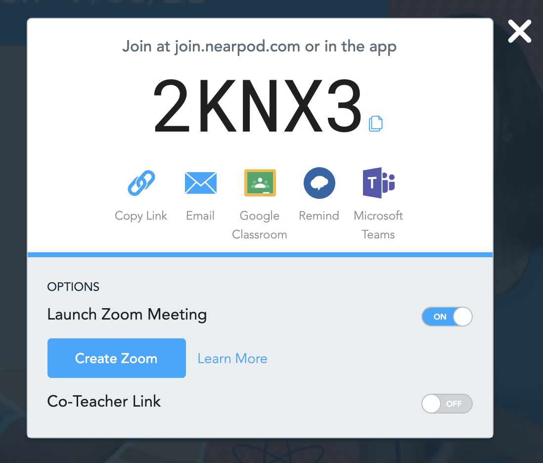joining nearpod