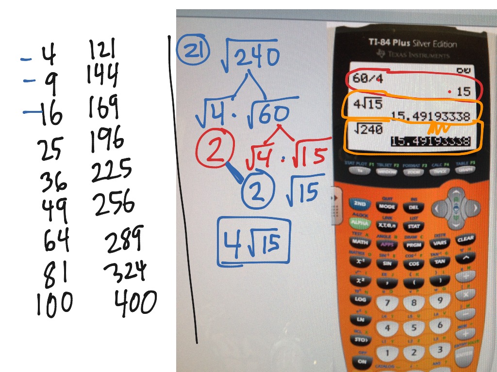 simplify a radical calculator