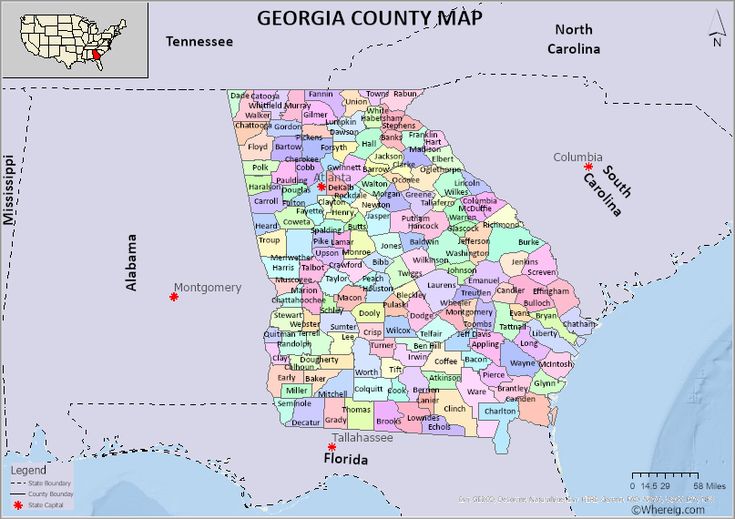 counties in georgia alphabetical