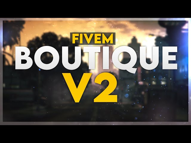 script boutique fivem