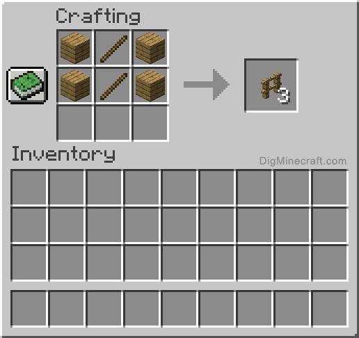 fence minecraft recipe