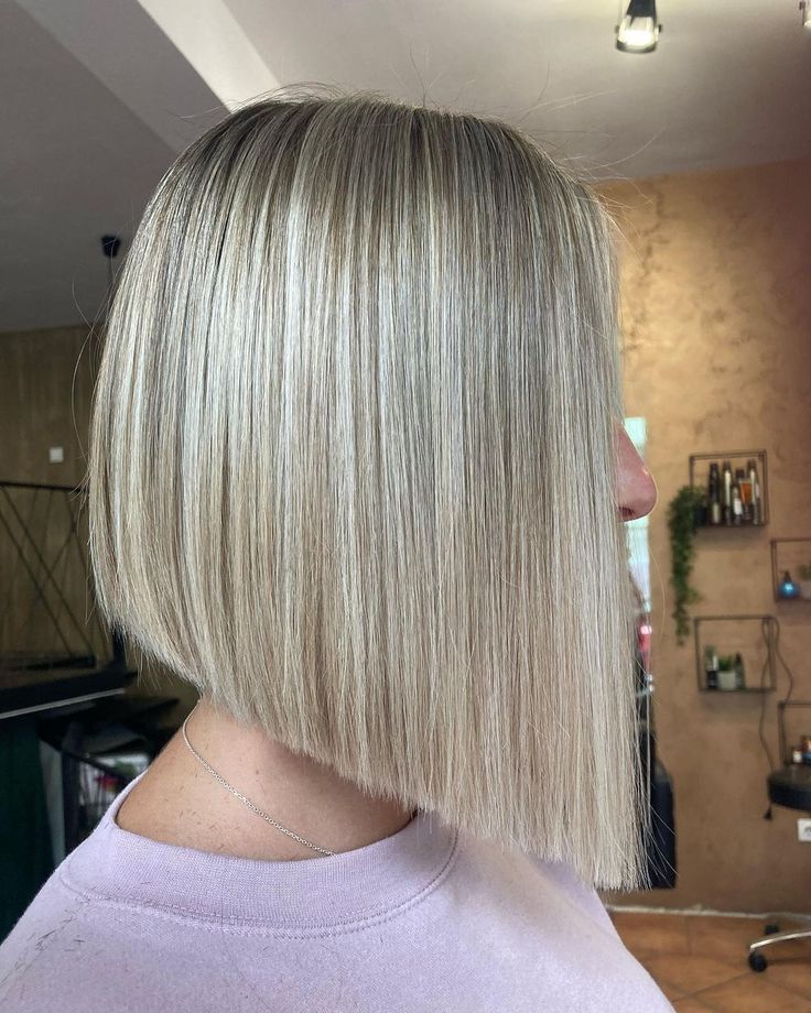 sharp cut bob hairstyles