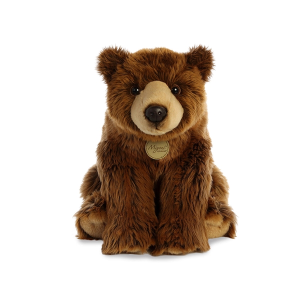 realistic bear plush