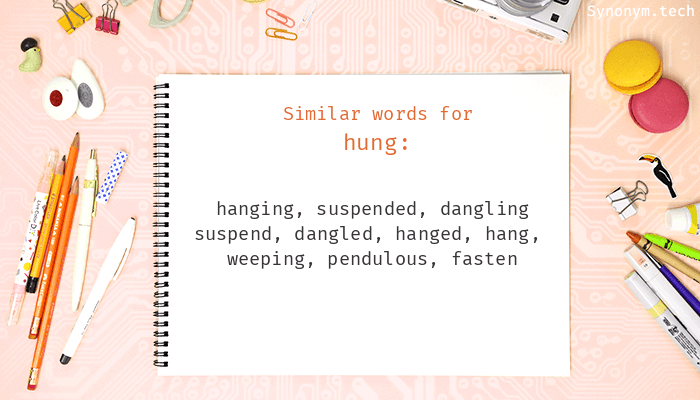 hung synonym