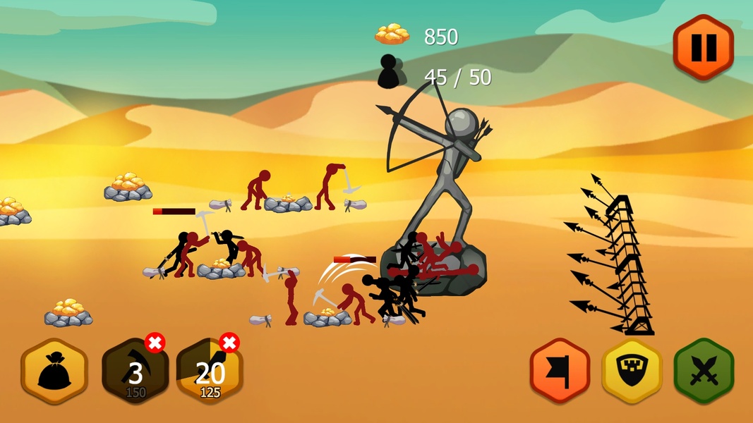 stickman battle 4