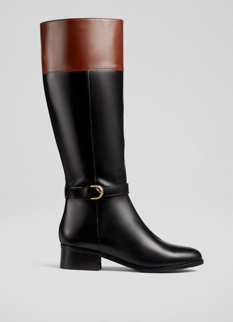 lk bennett knee high boots