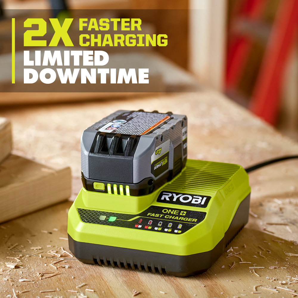 ryobi fast charger