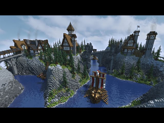 minecraft viking village map