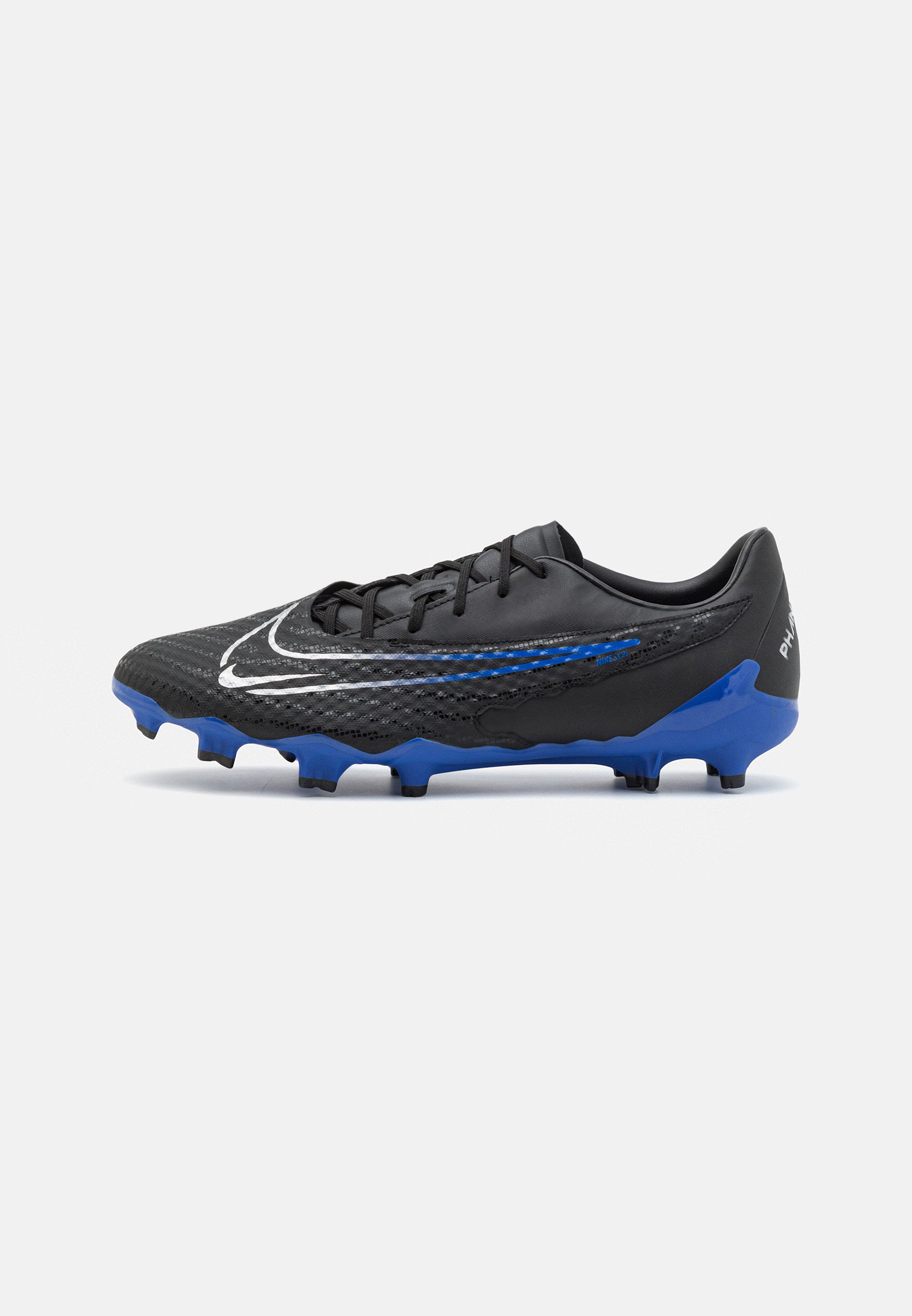 nike football boots black and blue