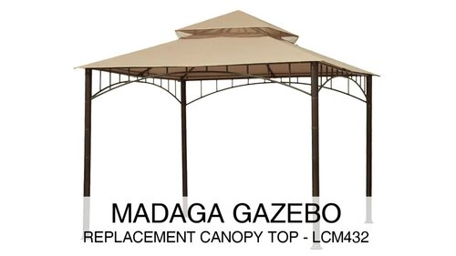 madaga gazebo replacement canopy