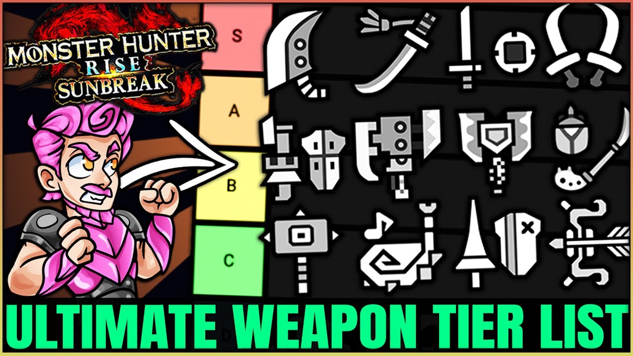 mhr sunbreak weapon tier list