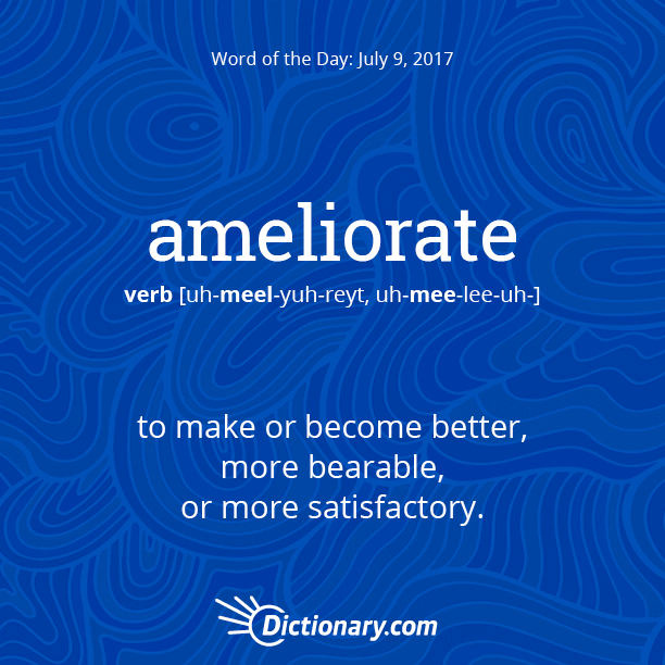 define ameliorates