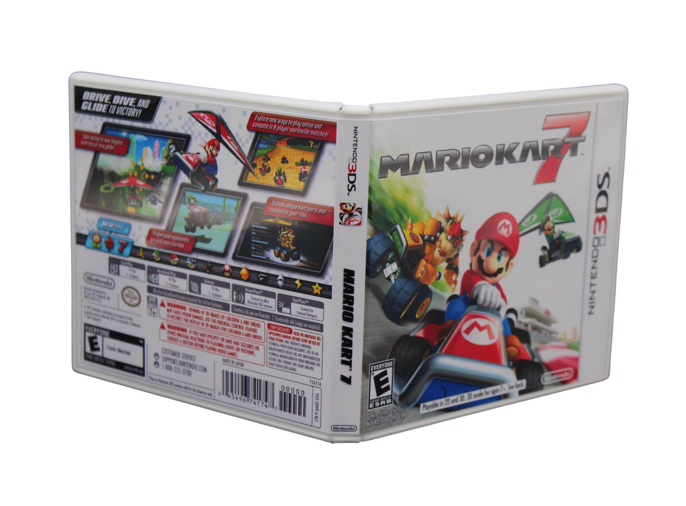 mario kart 7 nintendo 3ds game