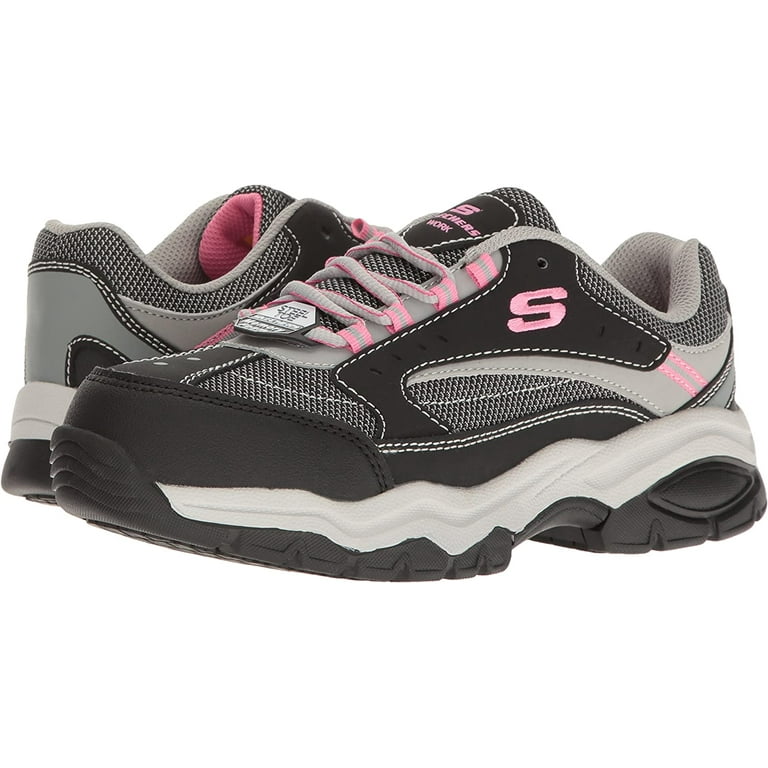 skechers womens steel toe shoes