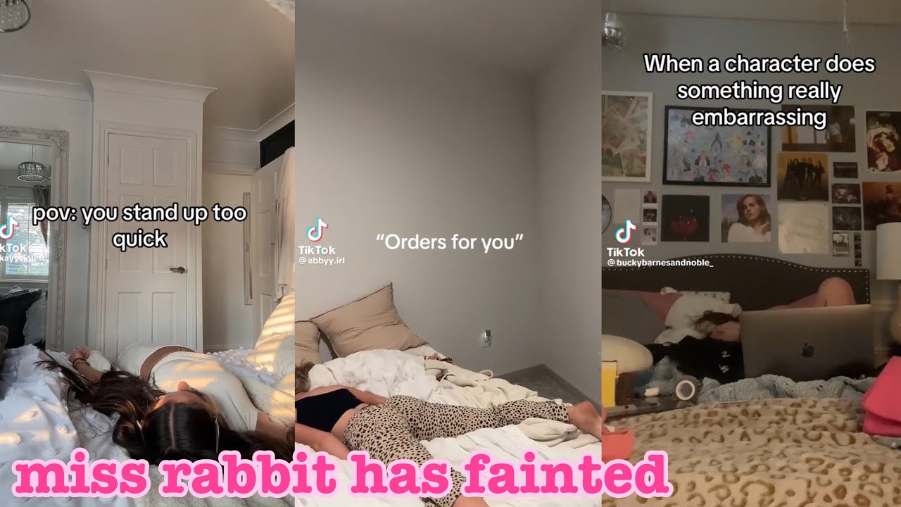 miss rabbit has fainted