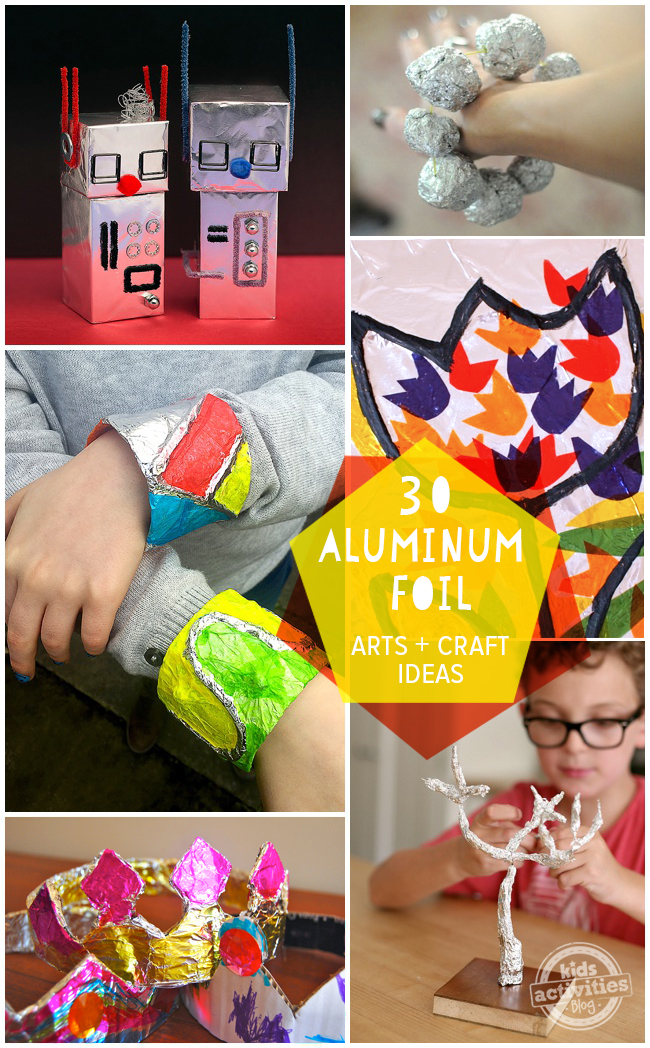 aluminum foil crafts