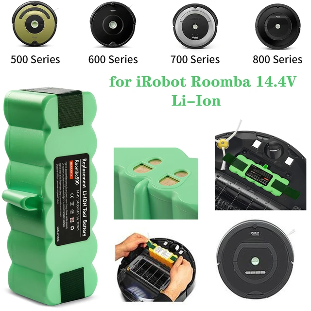 roomba 600 series battery