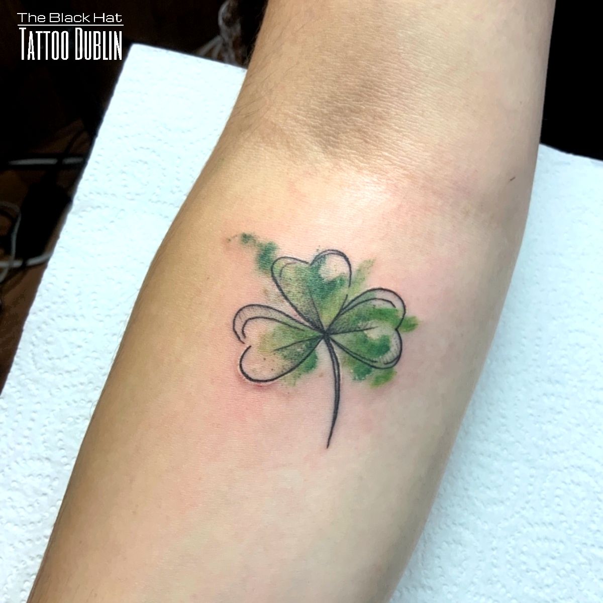 irish shamrock tattoo