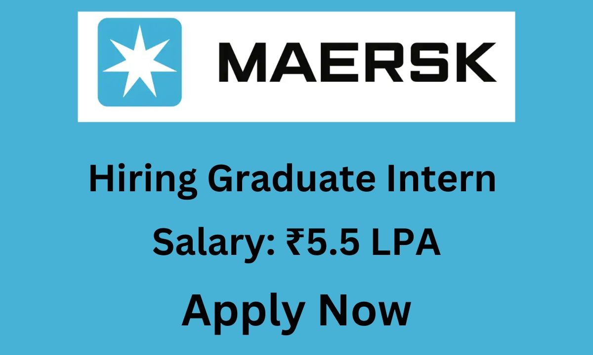 maersk graduate program salary