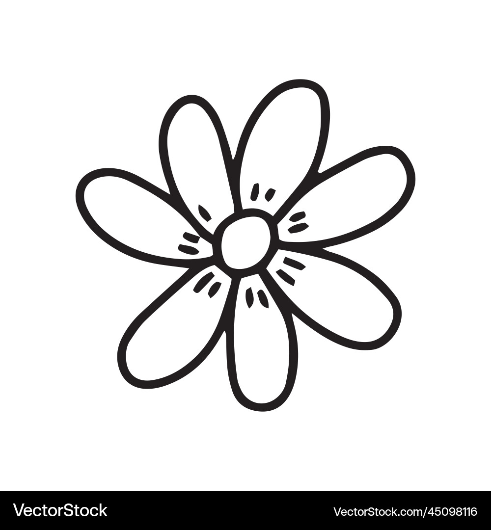 flower drawing clipart