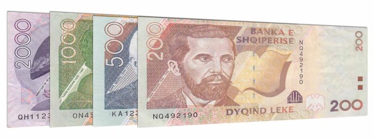 albanian currency