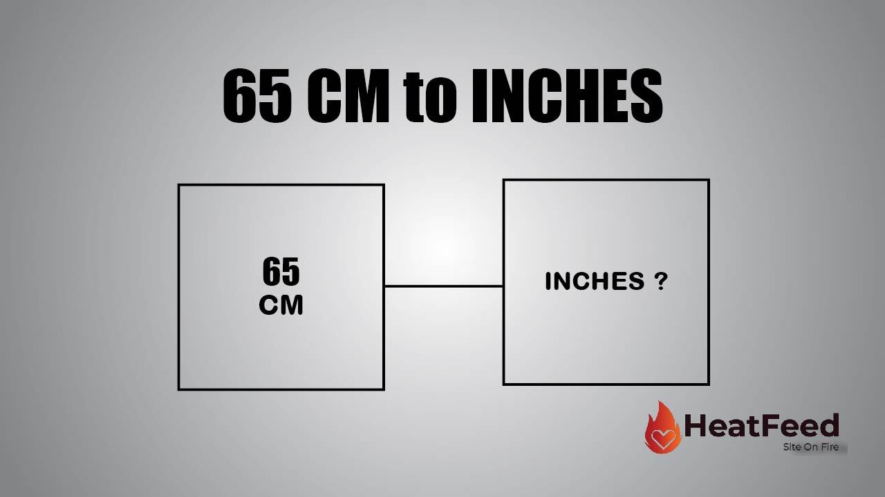 65 centimeters to inches