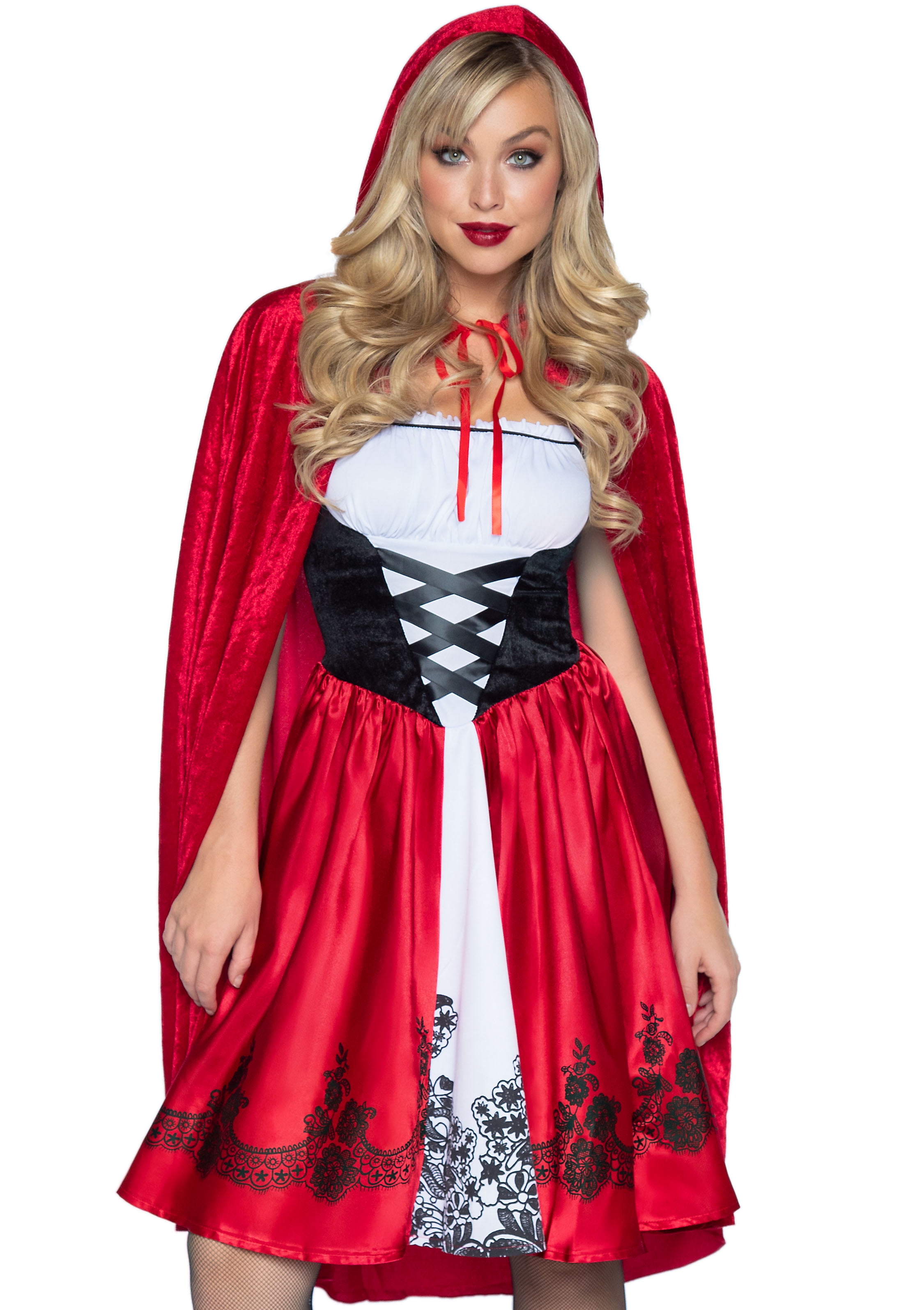 womens red riding hood costume